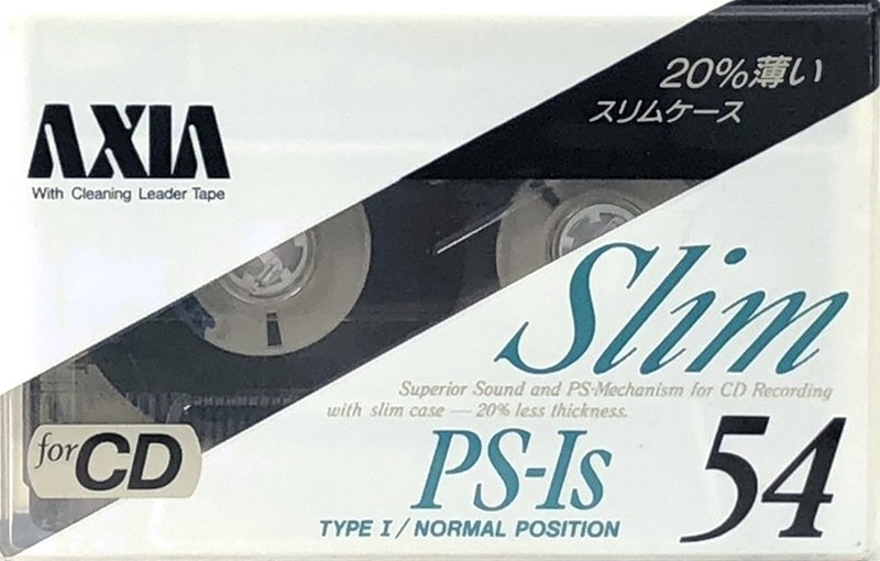 Compact Cassette: FUJI AXIA - PS-Is 54