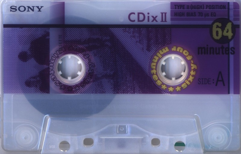 Compact Cassette: Sony  - CDix II 64