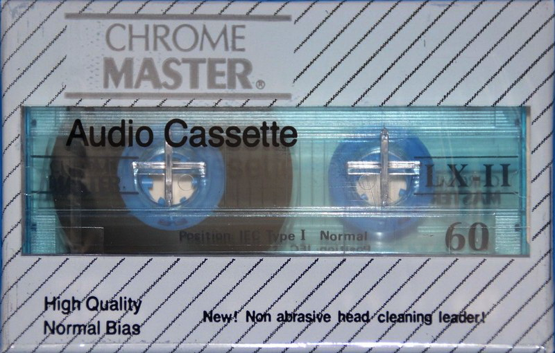 Compact Cassette: Unknown Chrome Master -  60