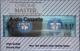Compact Cassette Chrome Master 60 "LX-II" Type I Normal 1997 USA