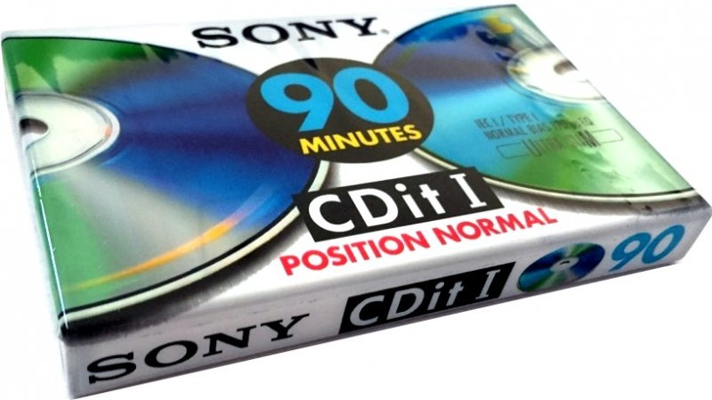 Compact Cassette: Sony  - CDit I 90