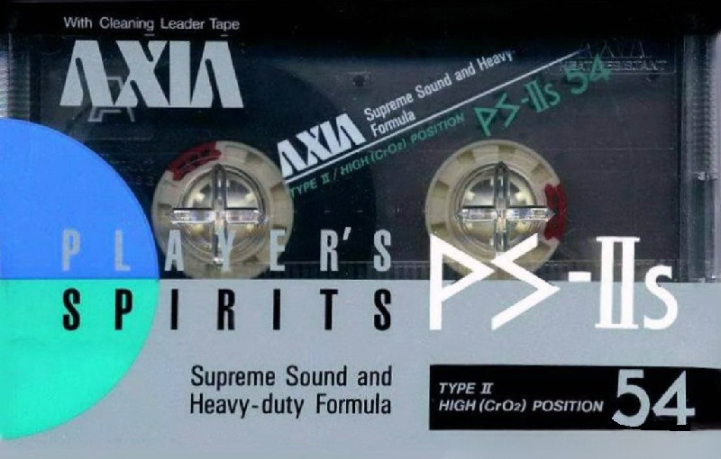 Compact Cassette: FUJI AXIA - PS-IIs 54