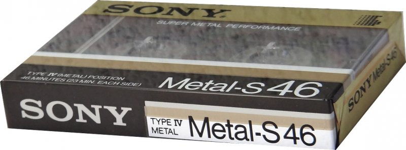 Compact Cassette: Sony  - Metal-S 46