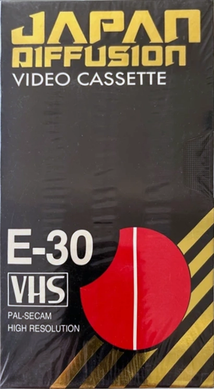 VHS, Video Home System Japan Diffusion 30 Type I Normal Europe
