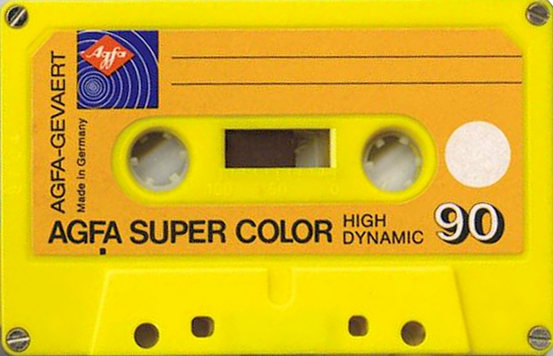 Compact Cassette: AGFA  - SUPER COLOR 90