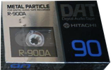Digital Audio Tape Hitachi 90 "R-90DA" Type IV Metal 1990 Japan