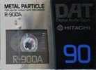 Digital Audio Tape Hitachi 90 "R-90DA" Type IV Metal 1990 Japan