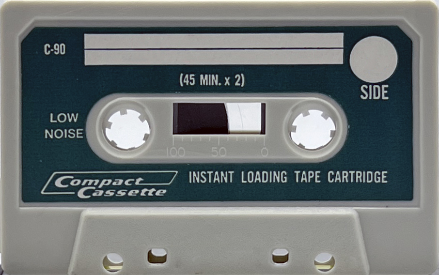 Compact Cassette Pinnacle 90 "white" Type I Normal 1977 Europe