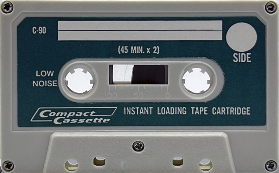 Compact Cassette Pinnacle 90 "white" Type I Normal 1977 Europe