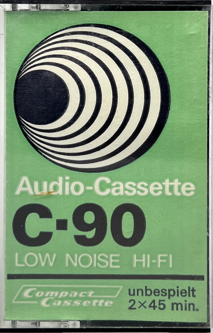 Compact Cassette Pinnacle 90 "white" Type I Normal 1977 Europe