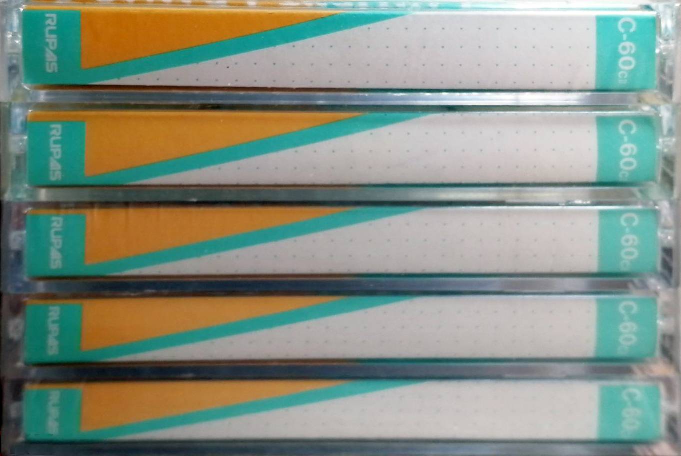 5 pack Rupas Sound Graffiti 60 "C II" Type I Normal 1985 Japan