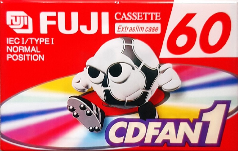 Compact Cassette Fuji 60 Type I Normal Japan