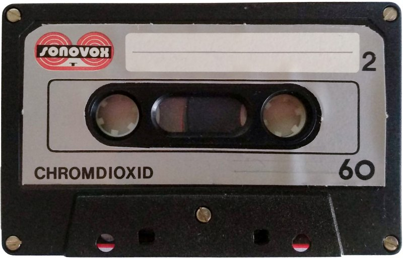 Compact Cassette Sonovox 60 Type II Chrome 1981 Portugal