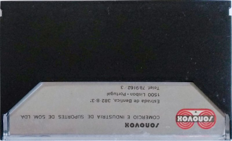 Compact Cassette Sonovox 60 Type II Chrome 1981 Portugal