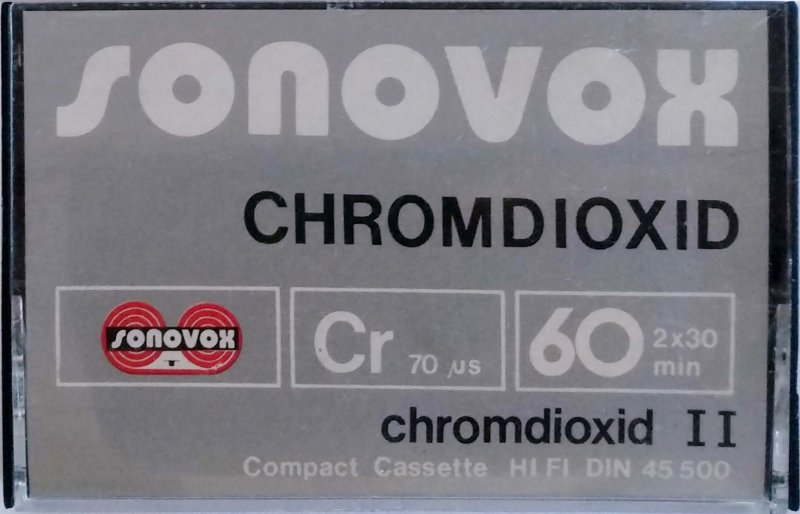 Compact Cassette: Sonovox  -  60