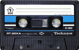 Compact Cassette Technics XA 60 "RT-60XA" Type I Normal 1977 Japan