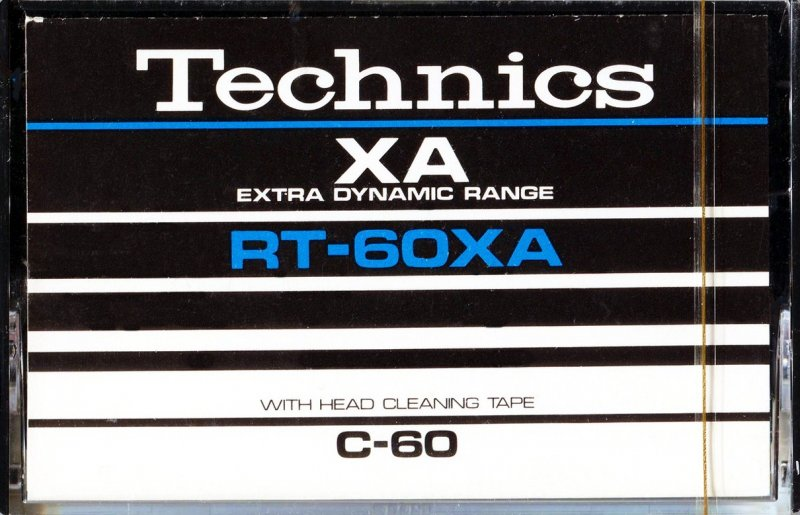 Compact Cassette: Matsushita Technics - XA 60