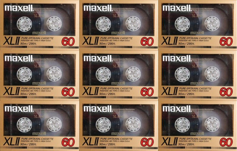 Compact Cassette: Maxell / Hitachi Maxell - XLII 60