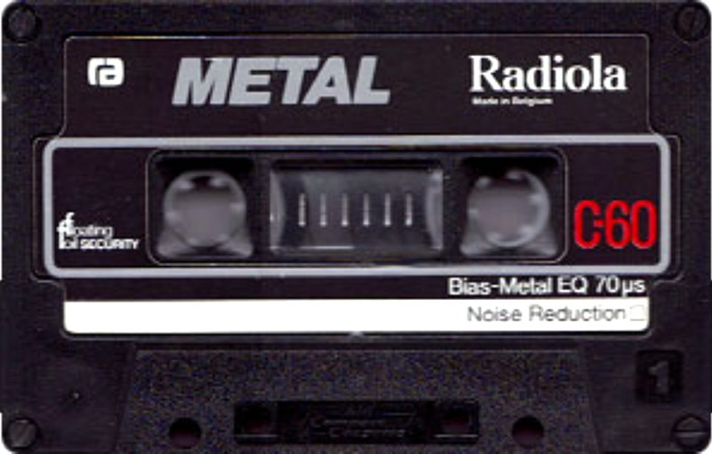 Compact Cassette Radiola Metal 60 Type IV Metal 1978 Europe