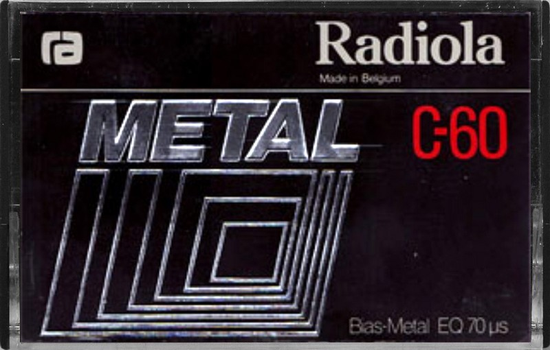 Compact Cassette Radiola Metal 60 Type IV Metal 1978 Europe