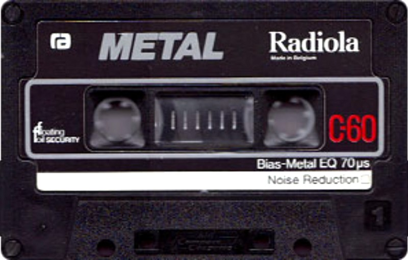 Compact Cassette: Philips Radiola - Metal 60