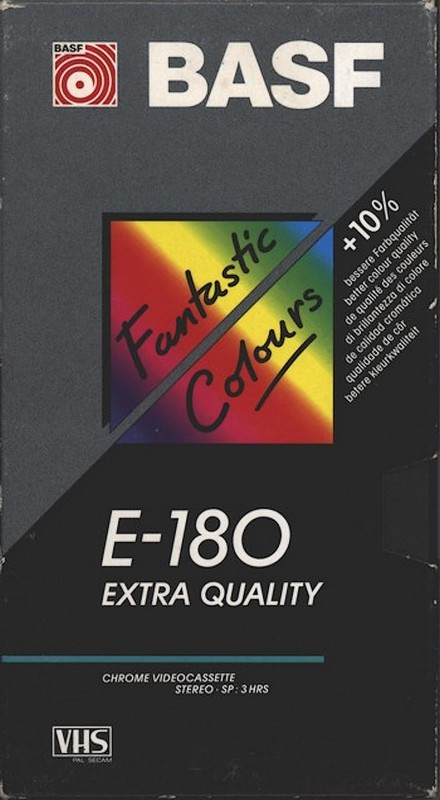 VHS, Video Home System: BASF  - Extra Quality 180