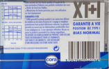 Compact Cassette Cora XT 60 "XT+I" Type I Normal Belgium