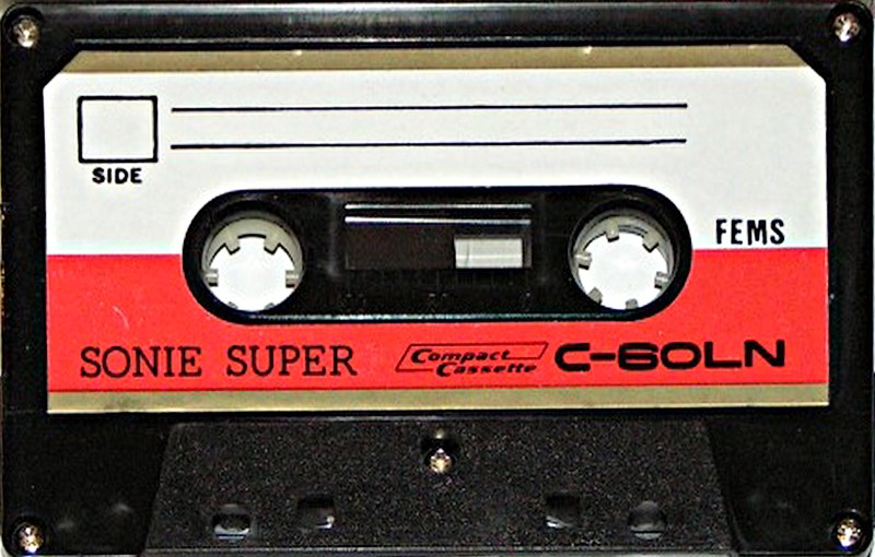 Compact Cassette Sonie Super 60 Type I Normal Hong Kong