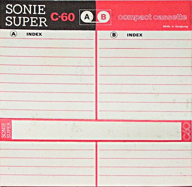 Compact Cassette:  Sonie Super -  60