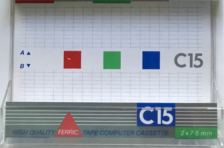 Compact Cassette Boots / Boots Audio 15 "C15" Computer Cassette 1986 UK