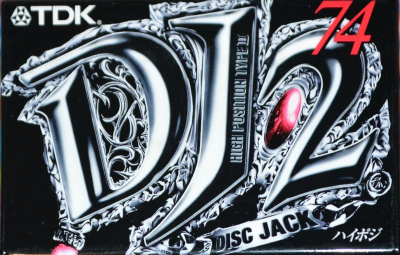 Compact Cassette TDK DJ2 Disc Jack 74 "DJ2-74A" Type II Chrome 1998 Japan
