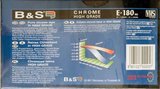 VHS, Video Home System B&S 180 Type II Chrome Europe