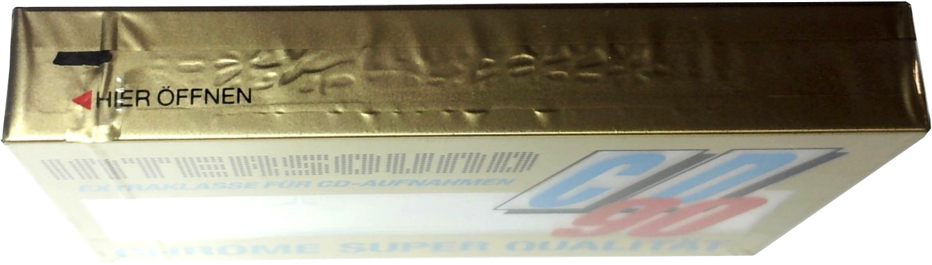 Compact Cassette Intersound CD 90 Type II Chrome 1983 Europe