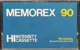 Compact Cassette Memorex 90 Type I Normal 1979 UK