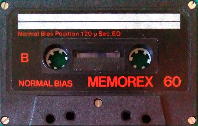 Compact Cassette Memorex 60 Type I Normal Ireland
