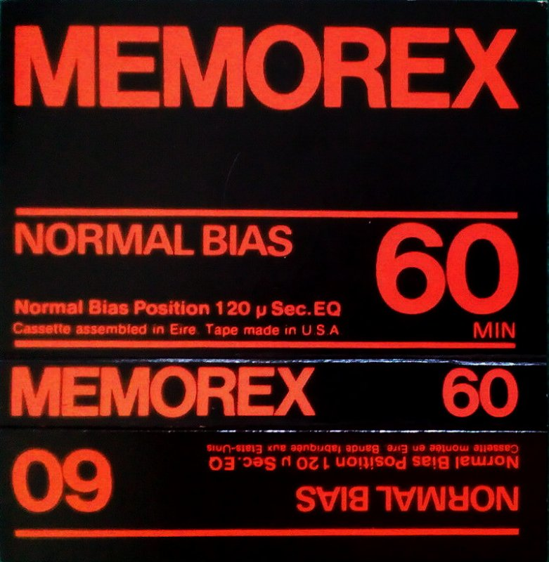 Compact Cassette: Memorex  -  60