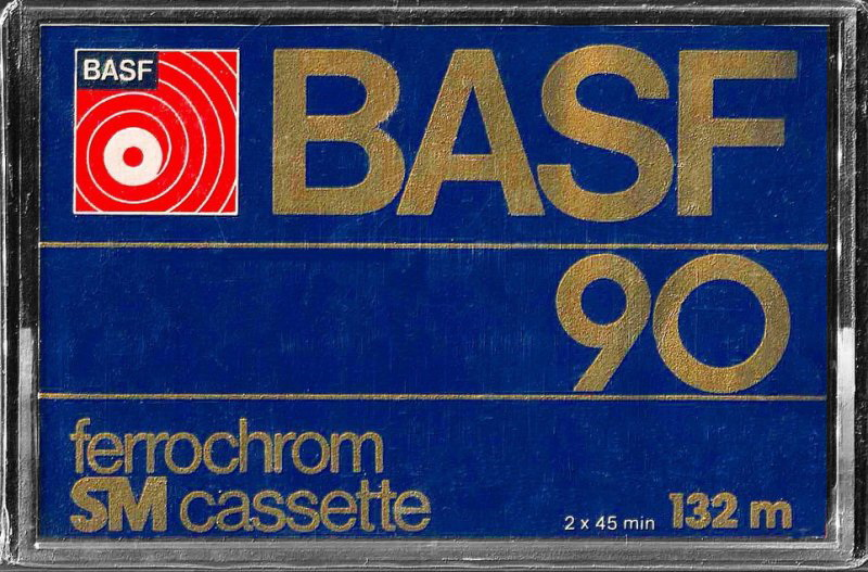 Compact Cassette BASF Ferrochrom 90 Type III Ferro Chrome 1977 Europe