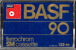 Compact Cassette BASF Ferrochrom 90 Type III Ferro Chrome 1977 Europe