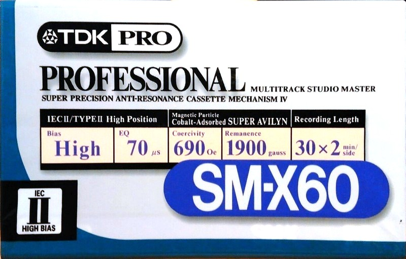 Compact Cassette: TDK  - Professional 60