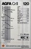Compact Cassette AGFA Stereochrom HD 120 "Cr II" Type II Chrome 1982 Europe