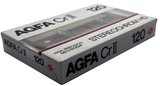 Compact Cassette AGFA Stereochrom HD 120 "Cr II" Type II Chrome 1982 Europe