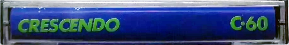 Compact Cassette Crescendo 60 Type I Normal 1985 Spain