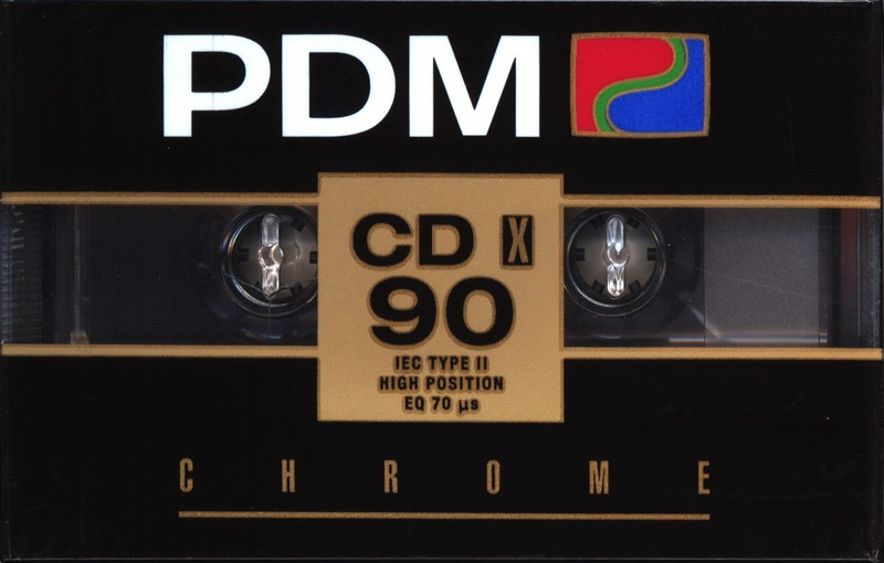 Compact Cassette: PDM Magnetics PDM - CD II 90