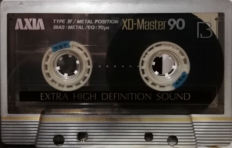 Compact Cassette: FUJI AXIA - XD-Master 90