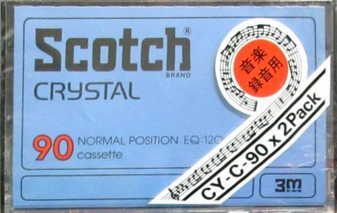 2 pack Scotch Crystal 90 Type I Normal 1977 Japan