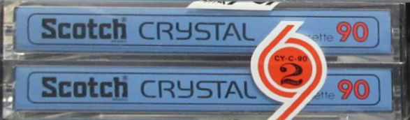 2 pack Scotch Crystal 90 Type I Normal 1977 Japan