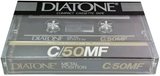 Compact Cassette Diatone MF 50 Type IV Metal 1983 Japan