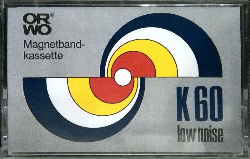 Compact Cassette ORWO 60 Type I Normal 1981 East Germany