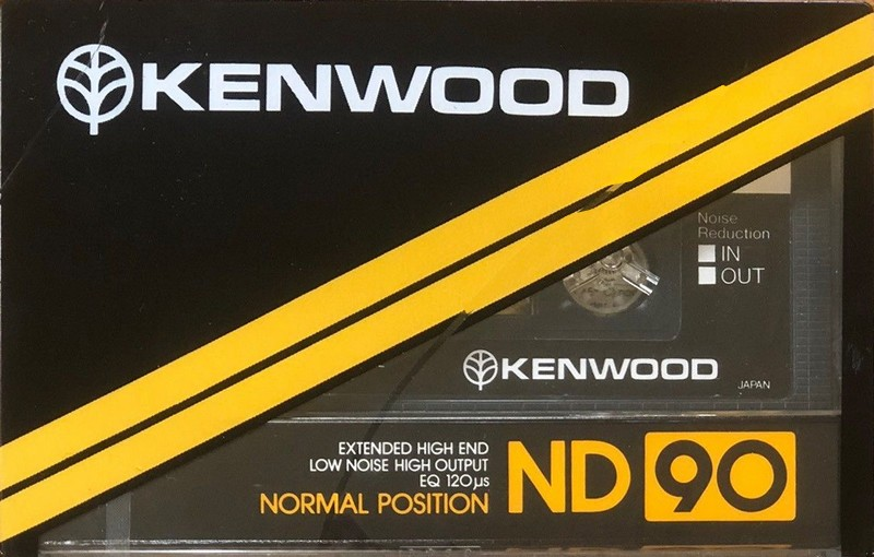 Compact Cassette:  Kenwood - ND 90