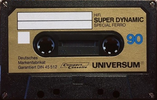 Compact Cassette Universum Super Dynamic 90 Type I Normal 1979 Europe